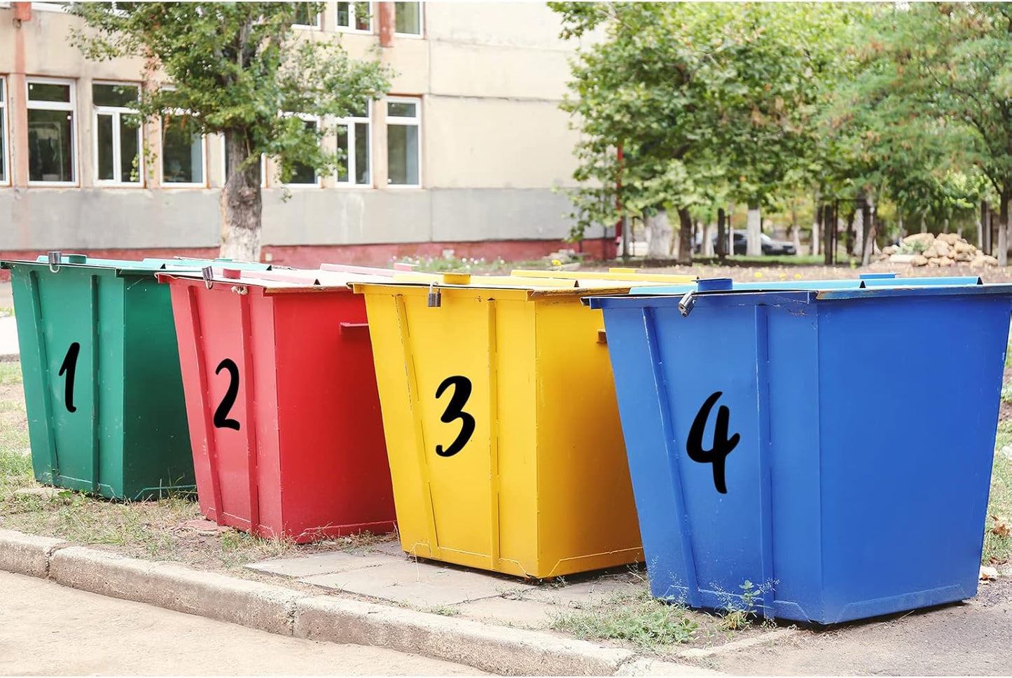 Outus 576 Pieces 8 Sheets Letters Stickers Self Adhesive Vinyl Letter Alphabet Number Stickers Mailbox Numbers Sticker, Decals for Classroom Decor, Sign, Door(Black,3 Inch)