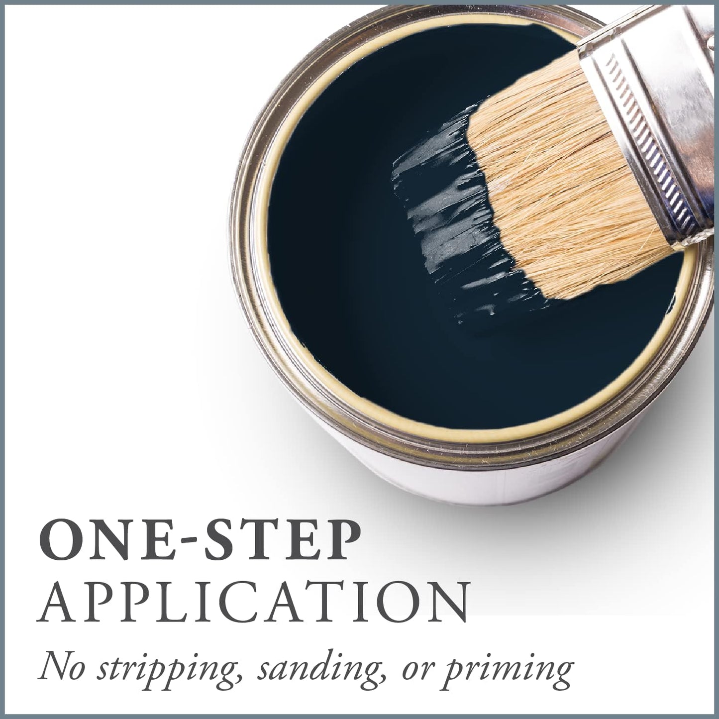 AMY HOWARD AT HOME Chalk-Based One Step Paint for Furniture, Cabinetry, Decor, Finish, and More | No Stripping, Sanding, or Priming | Dark Base | 32 Ounce | Midnight Dreams