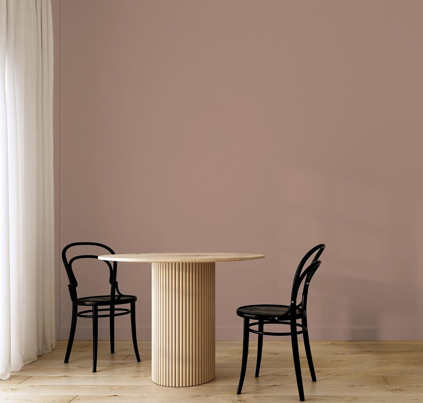 EVOLVE Paint & Primer: Environment-friendly, Low Sheen with One-coat Coverage for Interior & Exterior surfaces (Feather Brown, 5-Gallon)