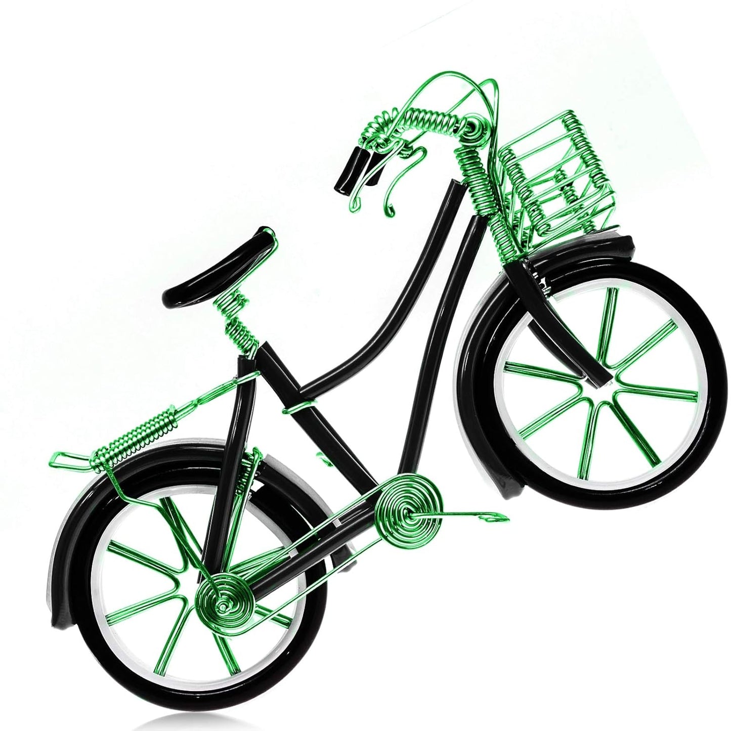 TecUnite Aluminum Craft Wire for Sculpting Armature Bendable Craft Wire for DIY Jewelry Making(Green, 10 M X 1.5 mm, 1 Roll)