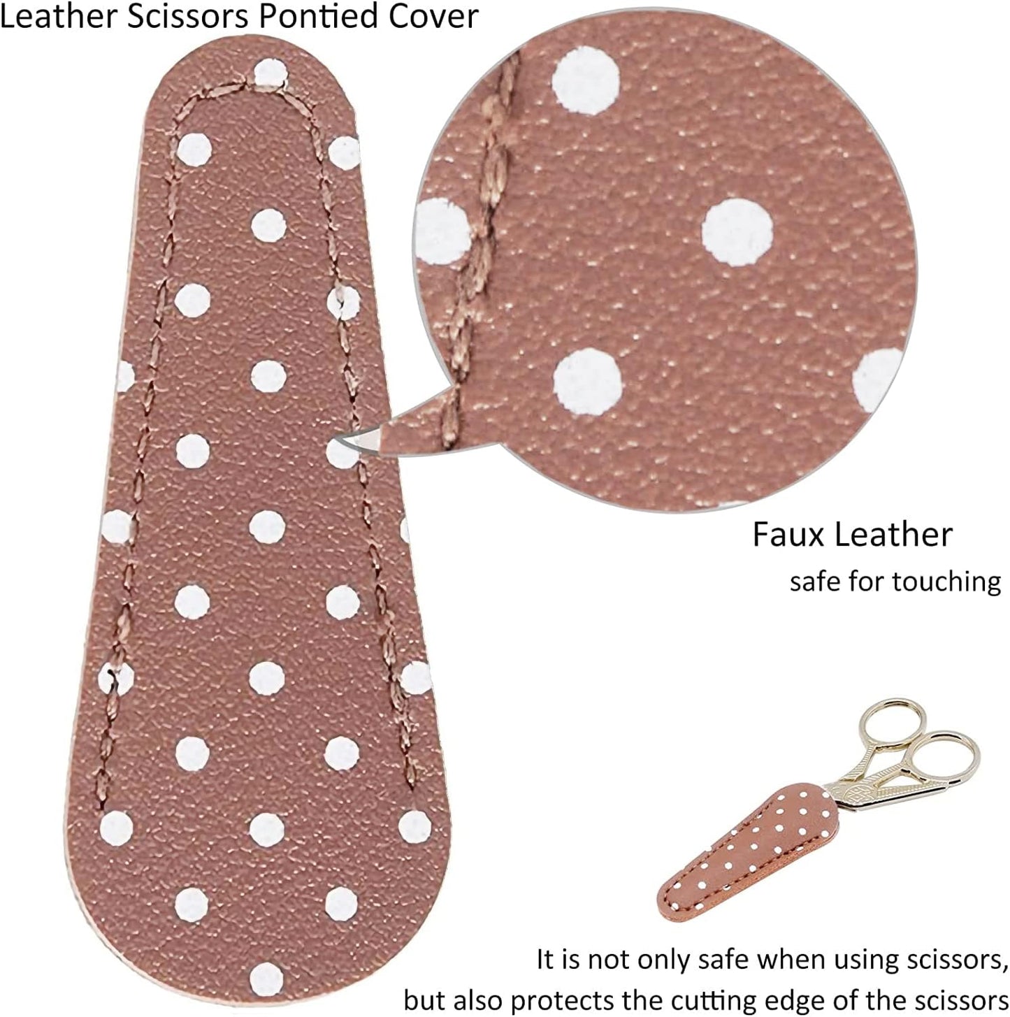 BIHRTC 4.5Inch Embroidery Scissors Sharp Tip Stainless Steel Little Scissors for Knitting Cross Stitch Cutting Embroidery Sewing Handcraft Craft Art Work DIY Tool Gold