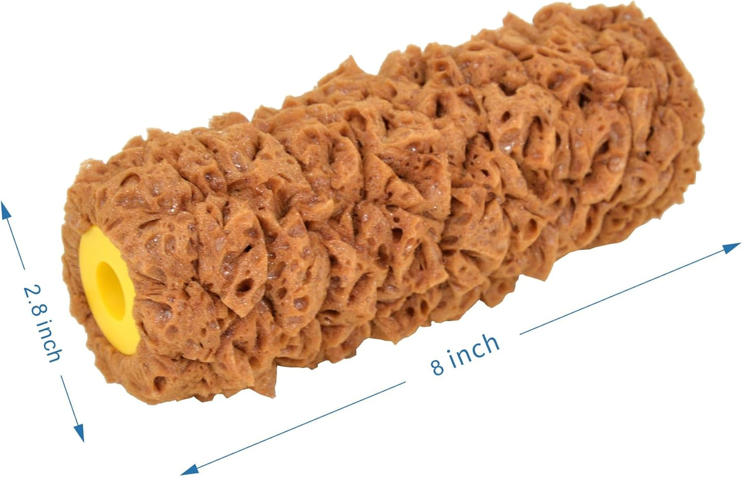 Hanroy Sponge Paint Roller 8" for Texture Painting Decorators Brush Tool, Fast and Easy Pattern Art Sponge Roller for Home Wall(RM498KC-8)