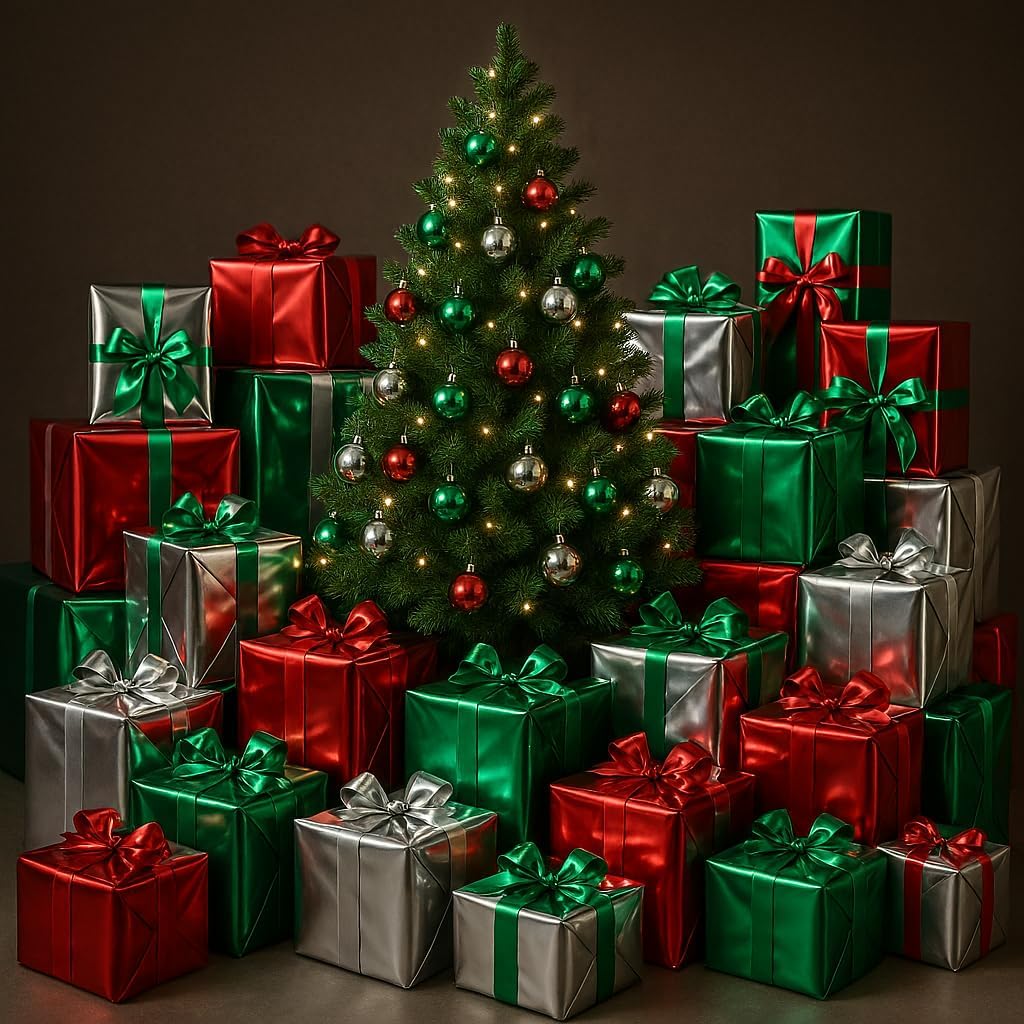 Anderson's Green Shiny Metallic PVC Roll: 47" x 100' Flame-Resistant Event Decor for Weddings, Parties, Photo Booths, Gift Wrap, Table Covers, Backdrops, Crafts & Holiday Decorations