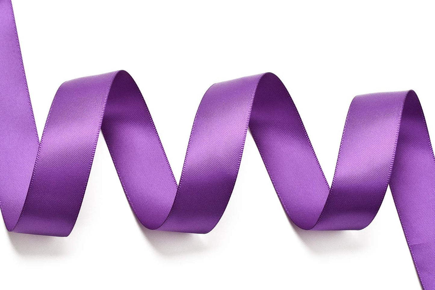 YAMA Purple Double Face Satin Ribbon - 7/8 Inch 25 Yards Purple Silk Ribbons for Crafts Gift Wrapping Wreaths