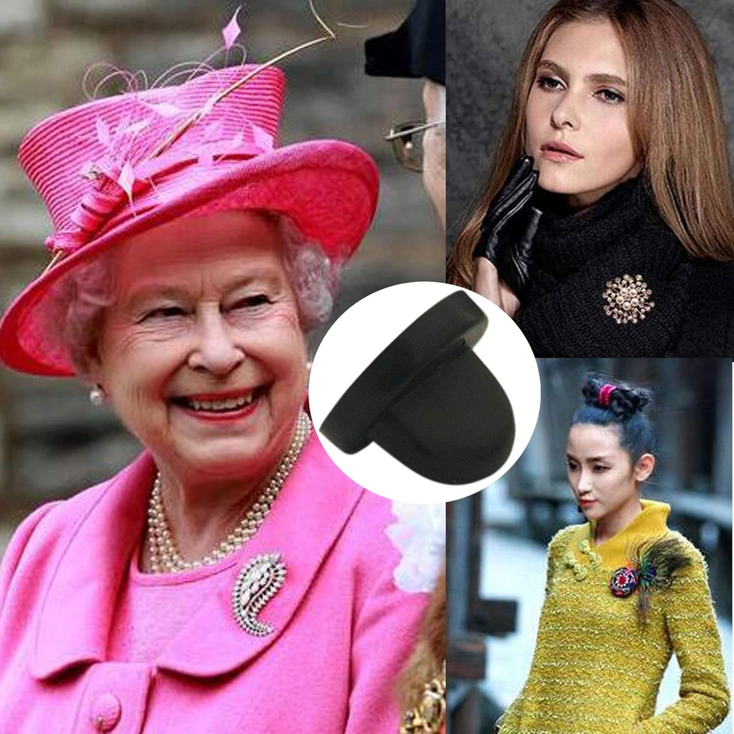 50pcs Rubber Pin Backs PVC Butterfly Clutch Enamel Lapel Pin Backings Cap Keepers Replacement for Uniform Badges Comfort Fit Tie Tack Pins Backing Holder Clasp, Black