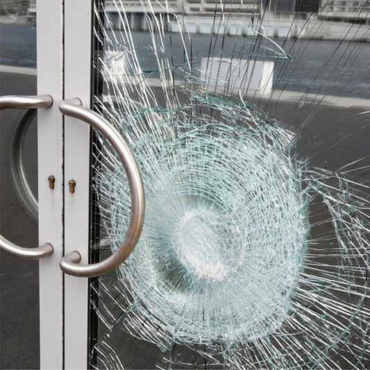 UV 99% Security and Safety 4 Mil Clear Window Film Shatterproof Anti Shatter Tempered Glass Film for Home and Office Windows (Clear, 60 in x 100 FT)