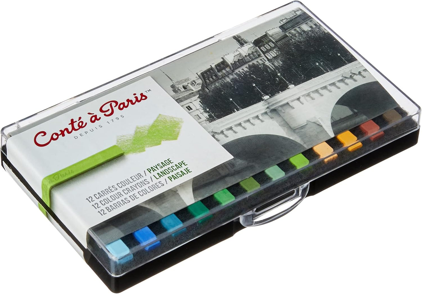 Conté à Paris Conte Crayon 12 Assorted Landscape Set