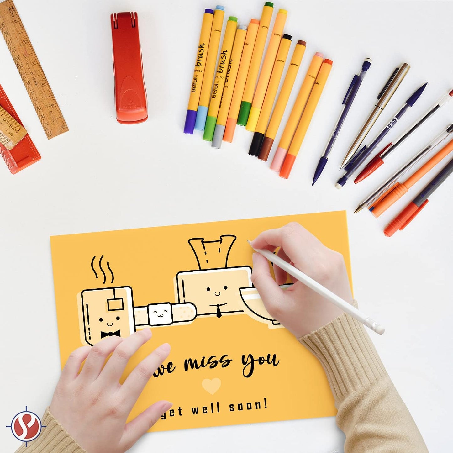 8.5 x 11" Ultra Orange Color Paper Smooth, for School, Office & Home Supplies, Holiday Crafting, Arts & Crafts | Acid & Lignin Free | Regular 20lb Paper - 100 Sheets