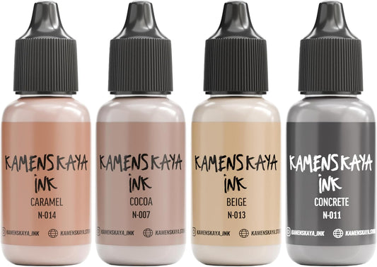 Alcohol Ink Set - 34 Color Variations - Set #25-4 Alcohol Inks x 0.51 fl oz (15 ml)