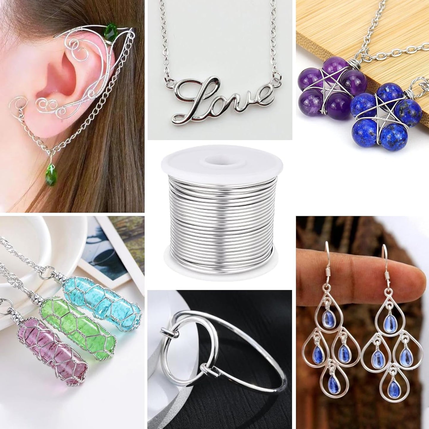 12 Gauge(2mm) Aluminum Wire 35 Yards Anodized Metal Wire for Bonsai Armature Crafting Sculpting Jewelry Craft Making Beading Floral (Yellow, 12 Gauge)