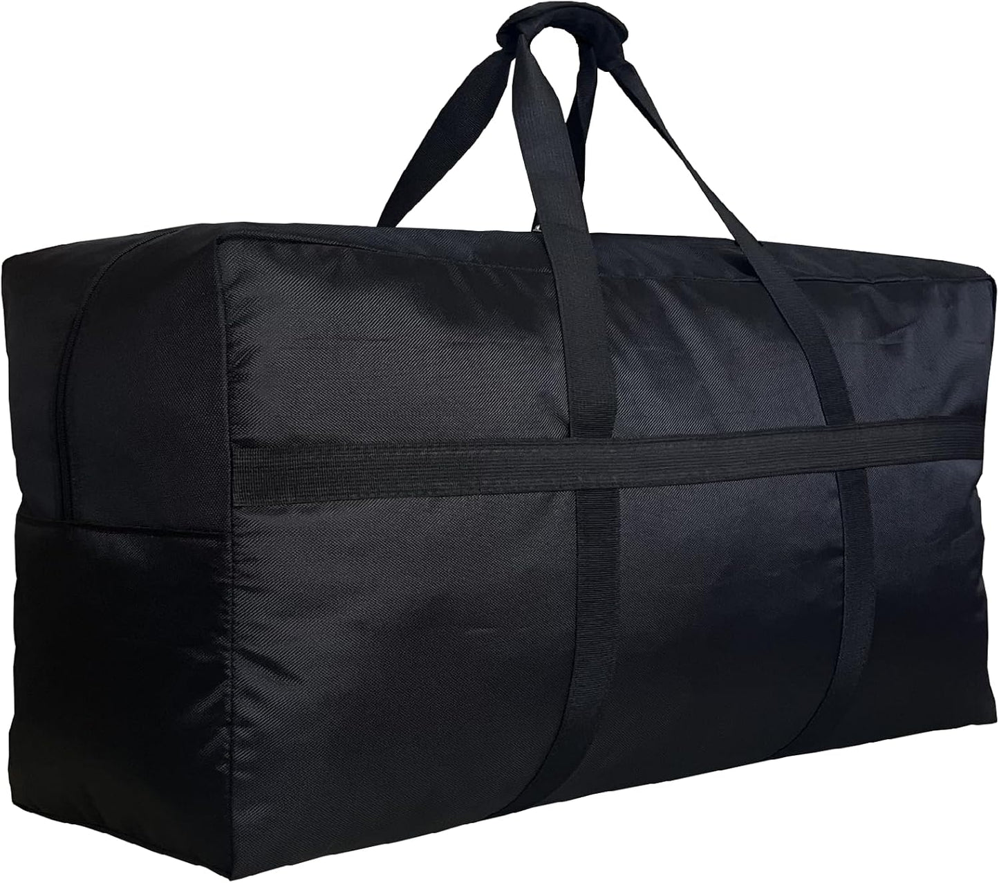 Extra Large Storage Duffle Bag for Travel, Big Foldable XXL Giant Duffle Bag for Traveling - Black