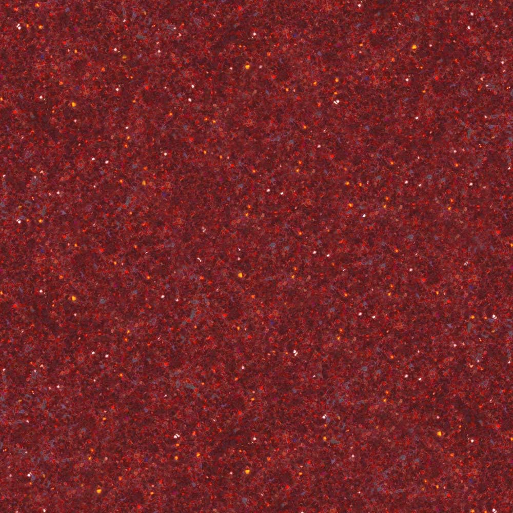 BAKELL Red Hologram Art & Craft Glitter, 5g Jar | Dazzler DUST | Non-Toxic Decorating Glitter | Arts, Crafts, Slime, Glue, Paint, Face & Body (Red Hologram)