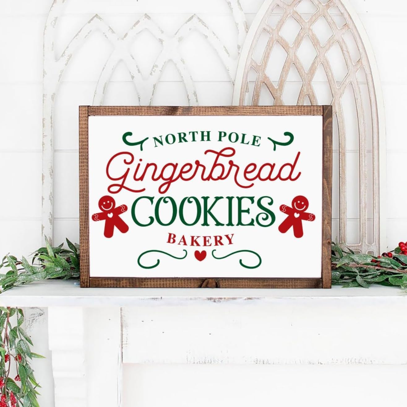 Christmas Stencils for Crafts Reusable 12” Christmas Doormat Stencil Xmas Holiday Stencils for Painting on Wood Window Porch Hanger Fabrics Decor