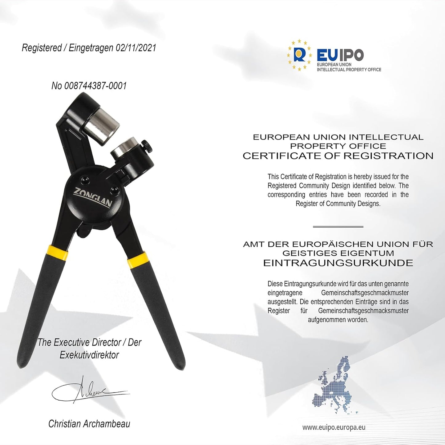 Heavy Duty Grommet Tool Kit with 1/2 Inch Die and 300 Sets of 12MM Grommets,Handheld Manual Eyelet Tool Rivet Press Punch Pliers for Leather Canvas Fabric