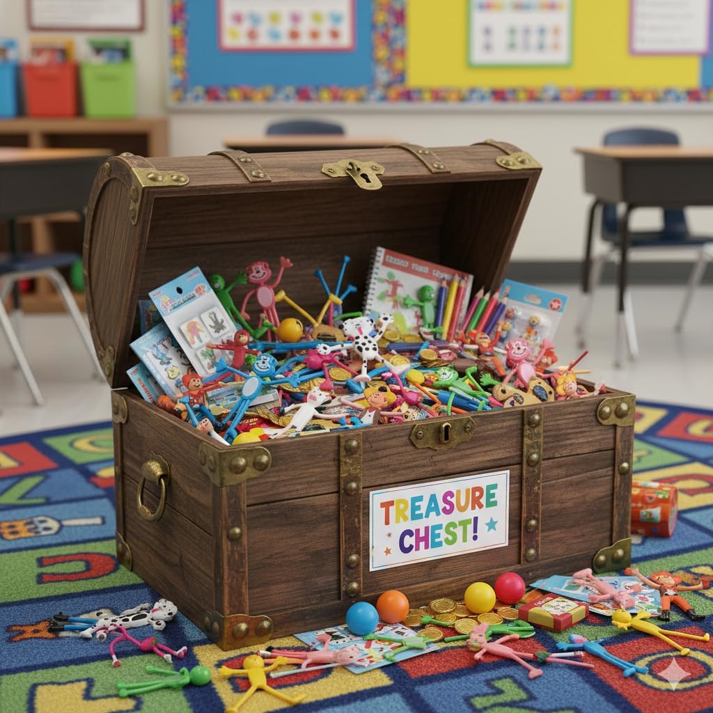 Fun Express Mega Bendable Toy Bulk Assortment 100 Pieces - Party Favors for Kids 4-8 & 8-12 | Classroom Prizes, Treasure Box Toys, Goodie Bag Stuffers | Birthday Party Supplies & Halloween Rewards