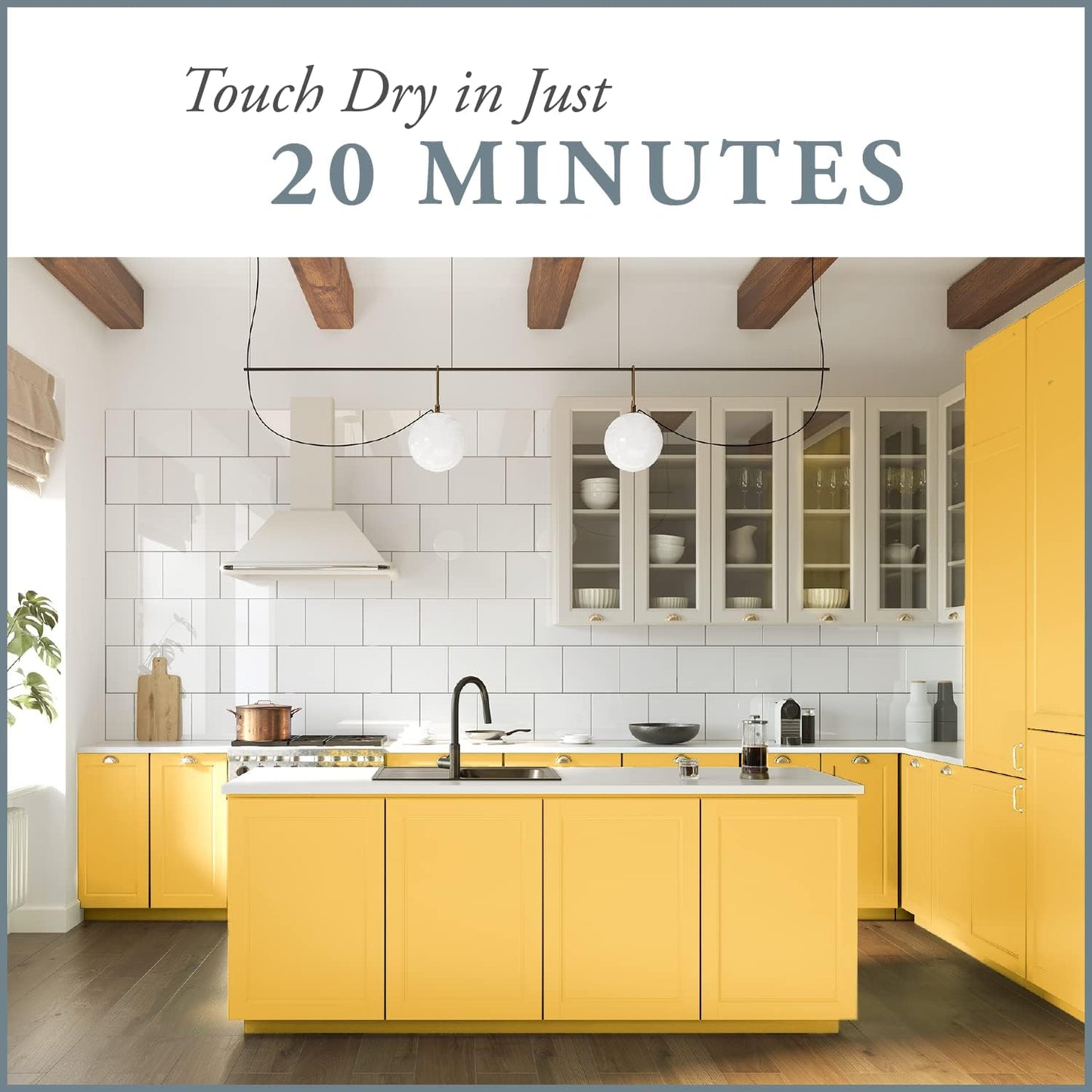 AMY HOWARD AT HOME Chalk-Based One Step Paint for Furniture, Cabinetry, Decor, Finish, and More | No Stripping, Sanding, or Priming | Medium Base | 32 Ounce | Holey Moley