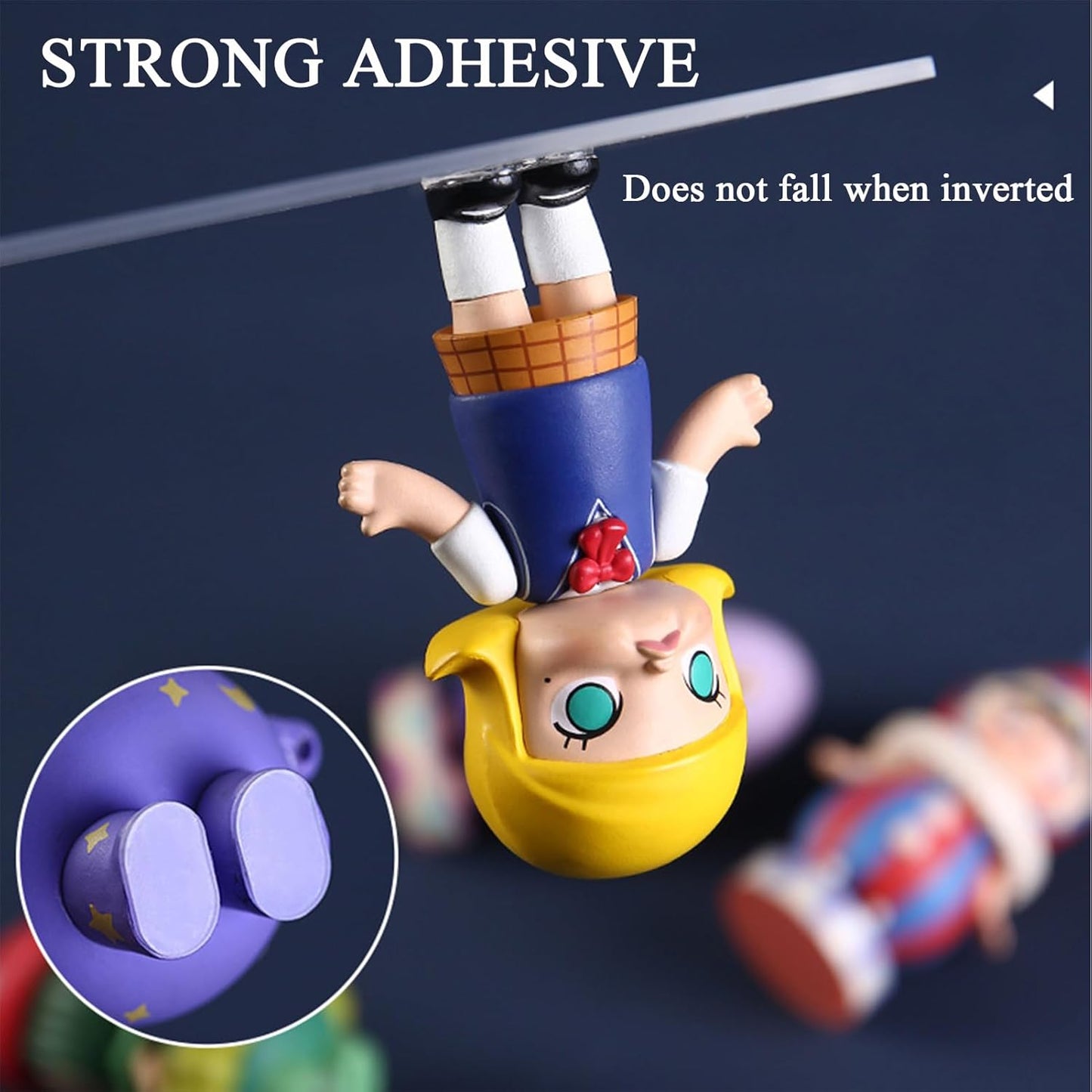 Adhesive Stick dots Two-Sided Sided Mounting Putty Stick Tack for Wall Hanging Crafts Balloons Festival Party Decorations,Clean Removable(0.59"*0.59"-250)