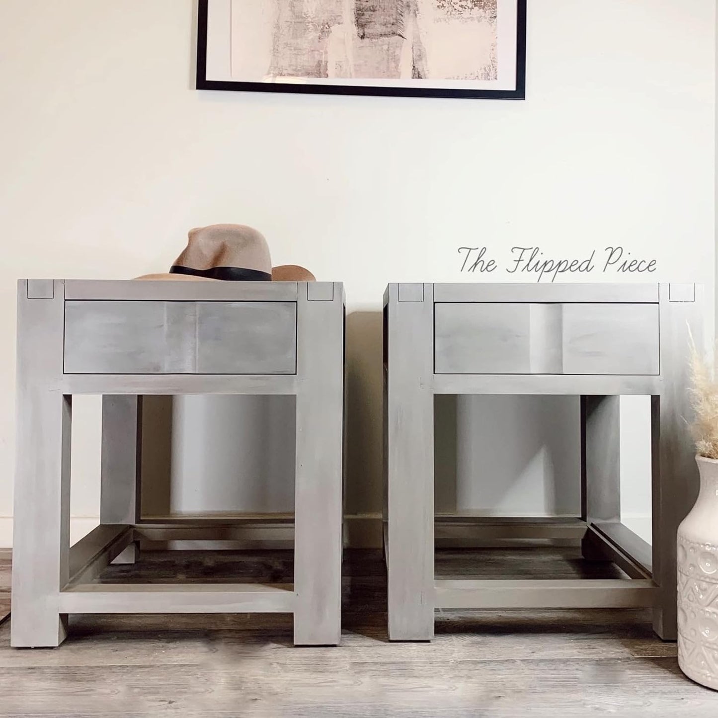 Dixie Belle Paint Company Chalk Finish Furniture Paint - French Linen (16oz) - Matte Light Taupe Chic Chalk Mineral DIY Furniture Paint