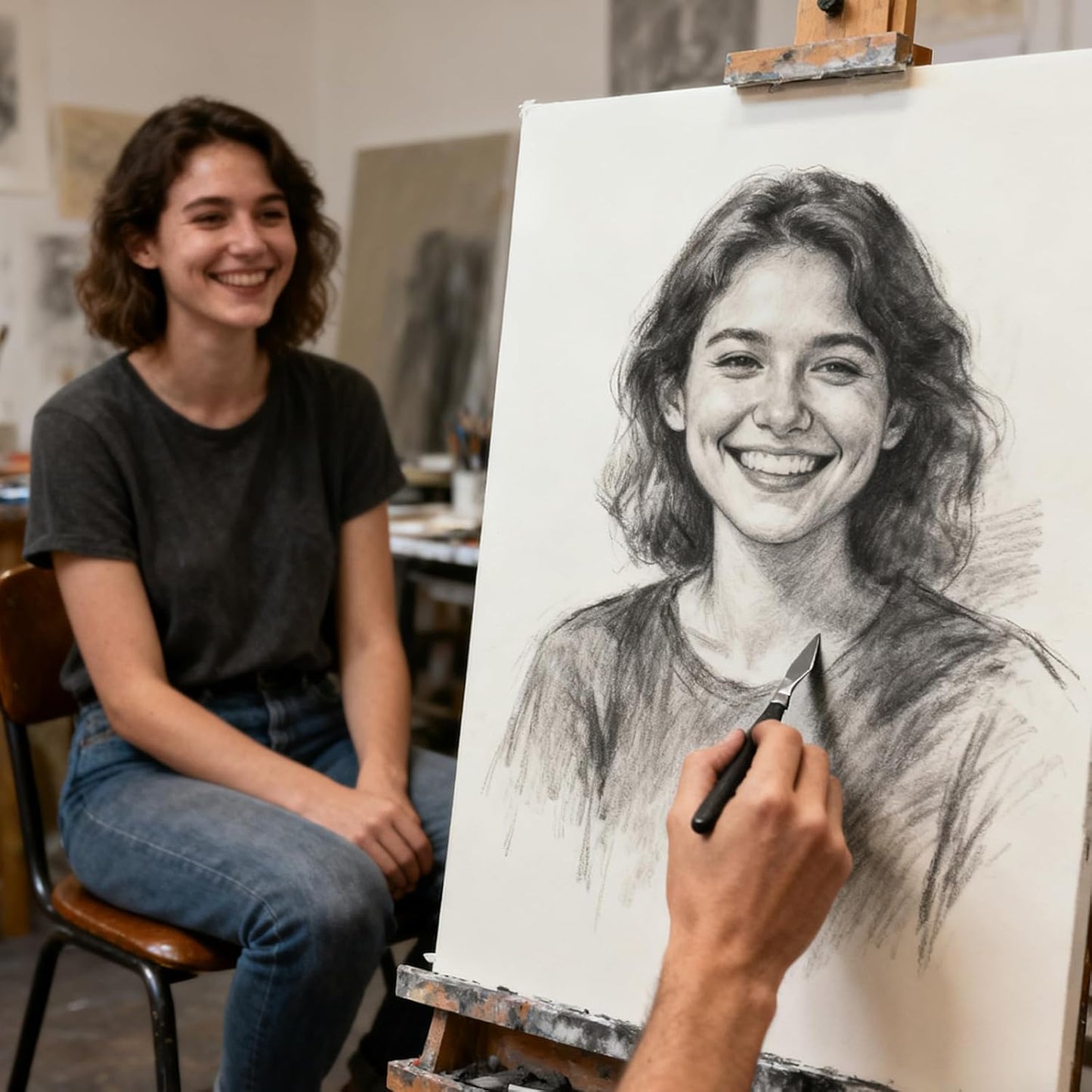 Charcoal Powder for Drawing & Art - Ideal for Sketching, Shading & Blending - Professional Artist Grade (4 Ounces)