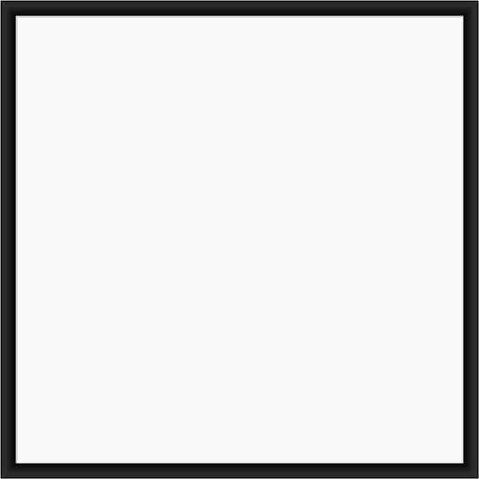 U Brands Magnetic Dry Erase Board White Board, 36" x 36" Inches, Black Wood Frame (2892U00-01)