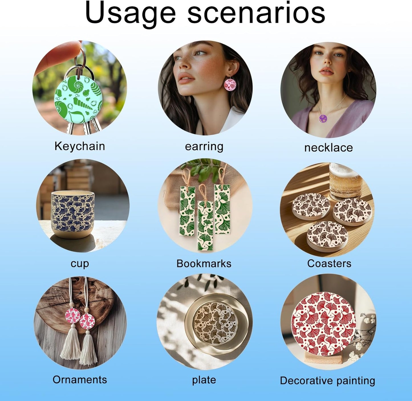 CHGCRAFT Simple Stripes Polymer Clay Texture Sheets Plaid Geometric Pattern Silicone Texture Stamp Clay Texture Mat Modeling Pattern Pad Sheets for Jewelry and Earrings Tools, 5.5x5.5 inch