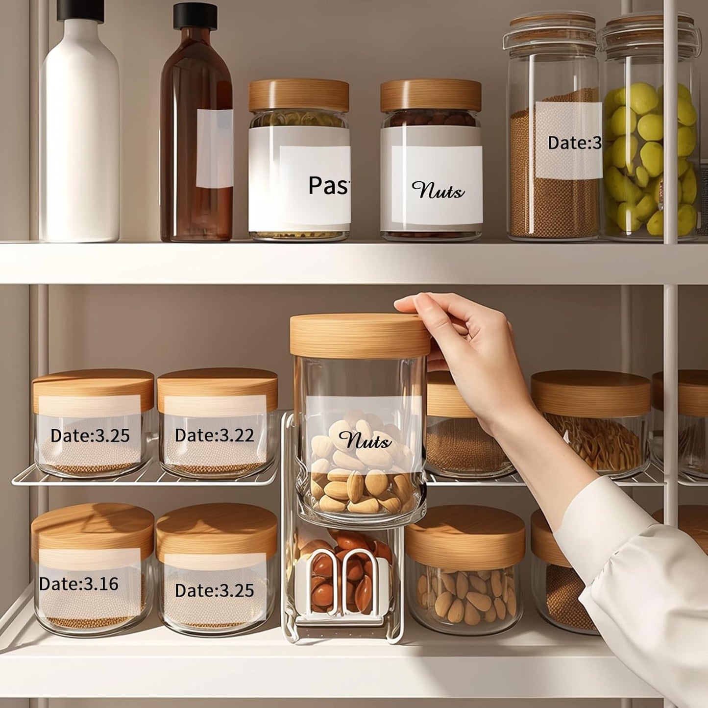 2" x 3" Transparent Thermal Label Stickers,Waterproof Thermal Printer Sticker Labels for Gift Wrapping, Self-Adhesive Name Price Tag DIY Custom Logo Design (280 pcs,Clear)