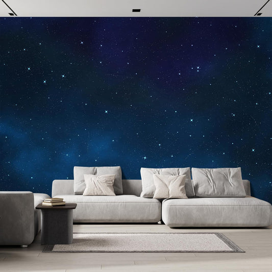 wall26 - Large Wall Mural - Beautiful Scenery of The Starry Night | Self-Adhesive Vinyl Wallpaper/Removable Modern Decorating Wall Art - 66" x 96"