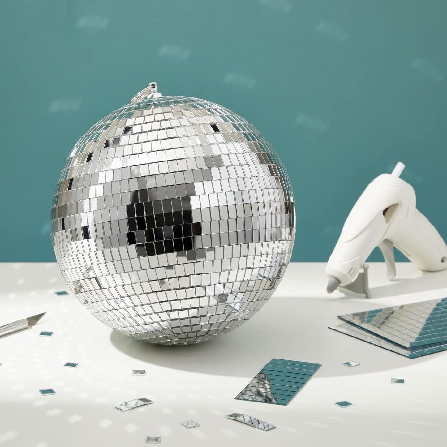 Half Foam Ball 2-Pack - 7.8 x 7.8 x 3.9 in, White - DIY Art Craft & Modeling Supply - Sphere Dome for Crafts Projects