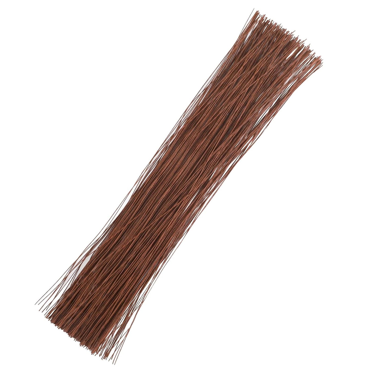 200 Pcs Floral Wire 26 Gauge Crafts Wire Florist Flower Wire Stems Brown Floral Wire for Crafts Bouquet Stem Wreath Making Flower Arrangement Supplies (Brown,14 Inch)