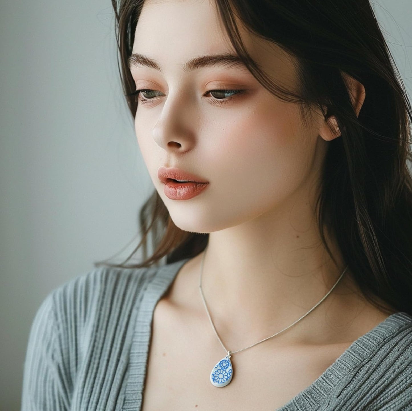 Arbuya Polymer Clay Blossom Flowers Texture Sheets for Earrings Jewelry Making, Clay Dahlia Floral Texture Mats for Polymer Clay Projects Floral Stamps for Clay Earrings Tools