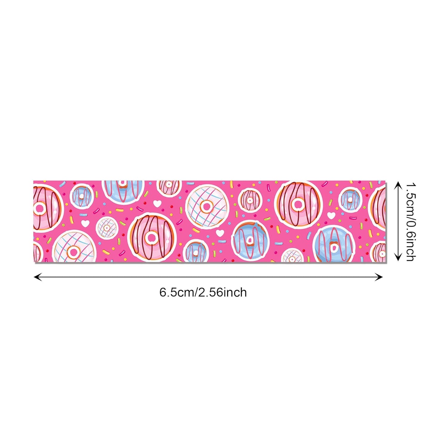 Donut Washi Tape Set 12 Rolls,Cute Washi Tape Candy Cake Gifts Wrapping Decorative Paper Stickers Decorative Tapes for DIY Art Crafts Wrapping Decor Junk Journal Scrapbooking Gifts Stickers