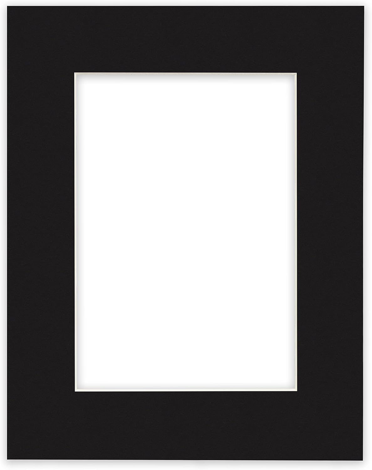 Craig Frames B221 Pre-cut Mat Board for 14x18 Print, 20x24, Smooth Black
