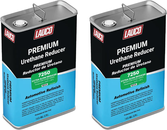 Extra Slow Urethane Grade Reducer (7250), 2 Gallons, > 95°F - For Automotive Paint and Industrial Paint Use - High Performance Automotive Grade﻿