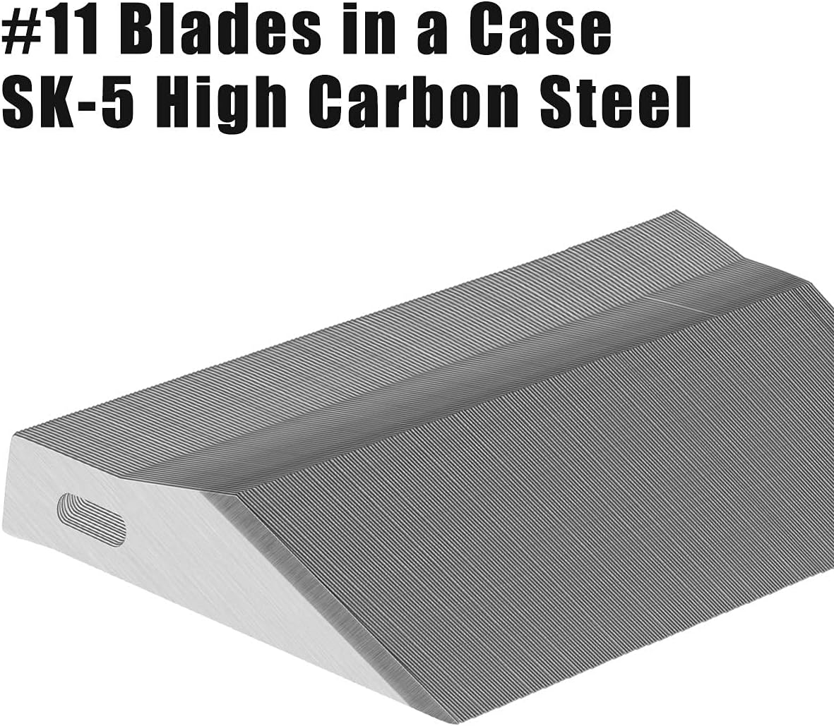 DIYSELF 300 PCS Exacto Knife Blades 11, High Carbon Steel Exacto Blades, Craft Knife Blade, #11 Exacto Knife Refill Blade with Storage Case for Scrapbooking, Stencil