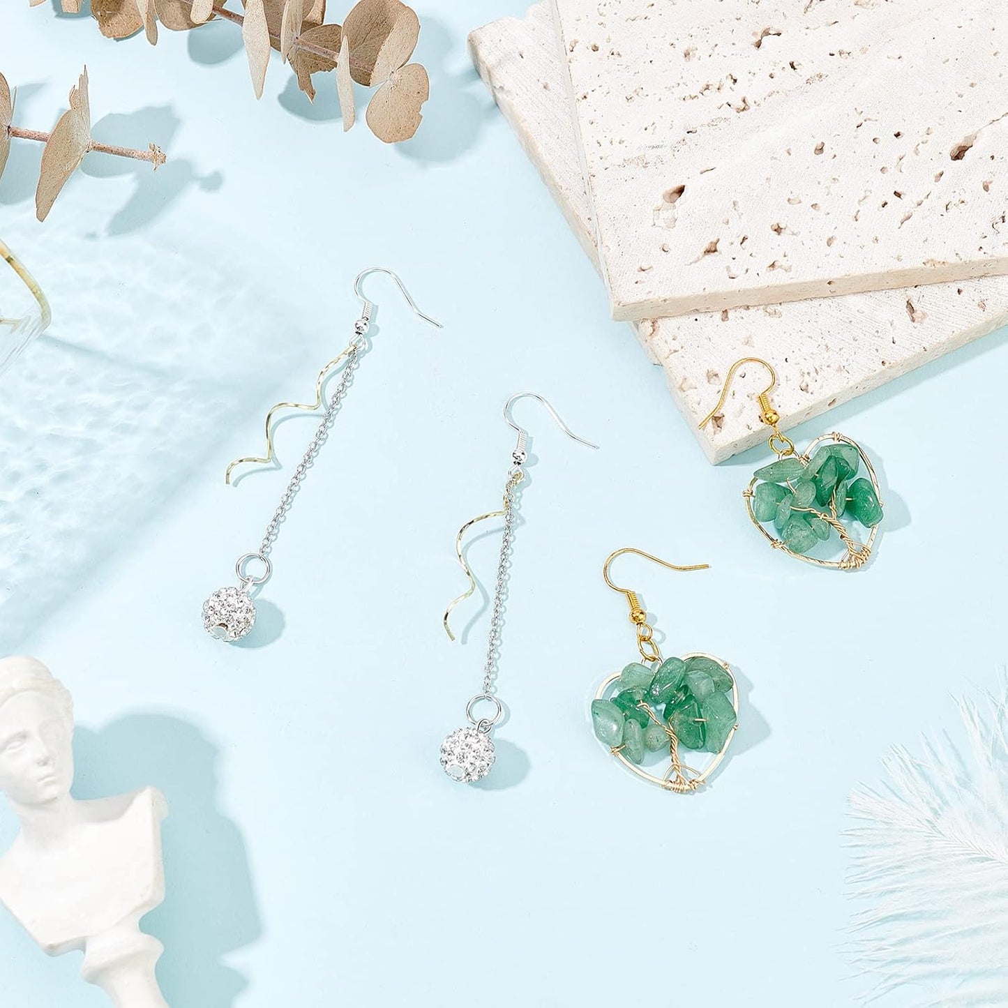 BENECREAT 22Gague 16.4 Feet Real 14K Gold Plated Square Brass Wire, Light Gold Soft Jewelry Wire for Necklace and Bracelet Making