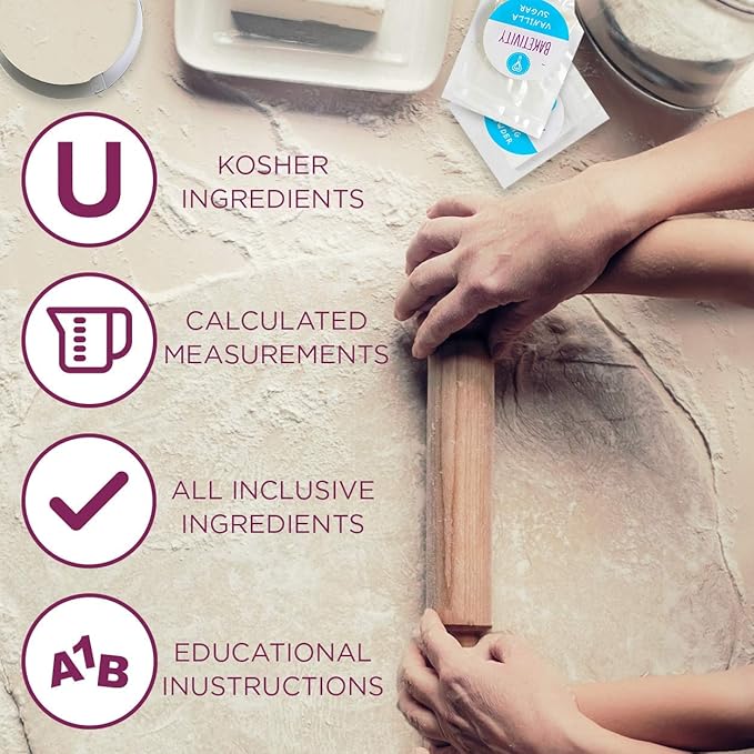 Baketivity Kids Baking DIY Activity Kit - Bake Delicious WhoopiePie with Pre-Measured Ingredients – Best Gift Idea for Boys and Girls Ages 4-12