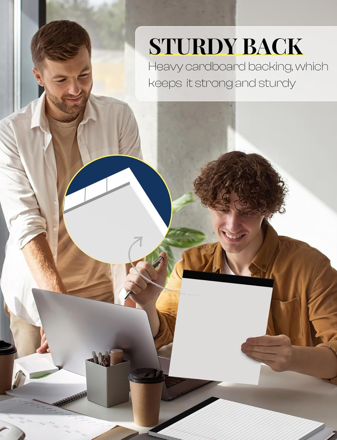 24 Pack Legal Pads 8.5 x 11 White Note Pads 8.5 x 11 Notepads 8.5 x 11 Wide Ruled White Writing Pads of Paper 8.5 x 11 Legal Notepads 8.5 x 11 White Lined Paper Pads 30 Sheets Per Legal Note Pads