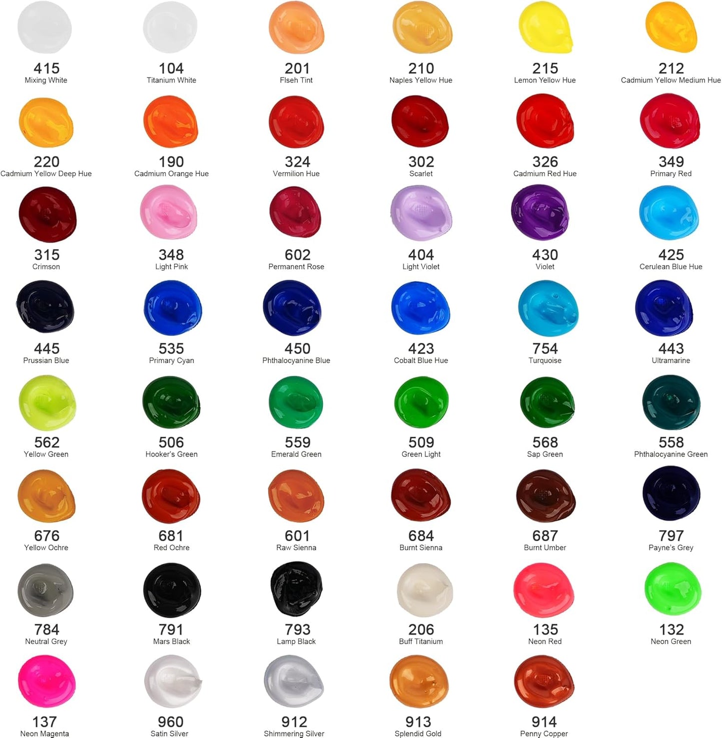 AUREUO Hooker's Green Acrylic Paint, 4 Fl Oz / 120ml Single Tube, Rich Pigment Art Craft Paints for Canvas, Rocks, Wood, Ceramic, Fabric - Art Supplies for Beginners, Professionals, Artists