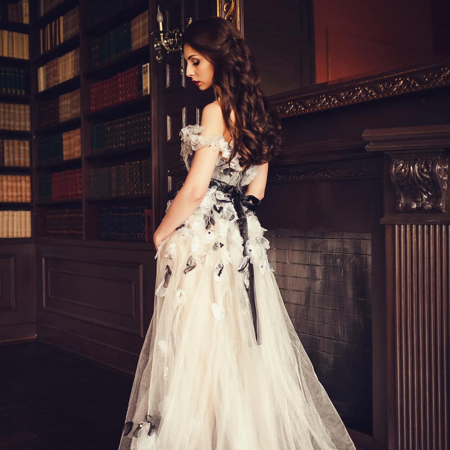 LIUYAXI Black Double Faced Satin Ribbon, 3/8" X Continuous 25 Yards, Ribbons Perfect for Gift Wrapping Bows Bouquet Wedding Decor DIY Craft and More