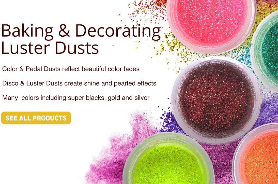 BAKELL Burgundy Red Art & Craft Glitter, 5g Jar | Dazzler DUST | Non-Toxic Decorating Glitter | Arts, Crafts, Slime, Glue, Paint, Face & Body (Burgundy Red)