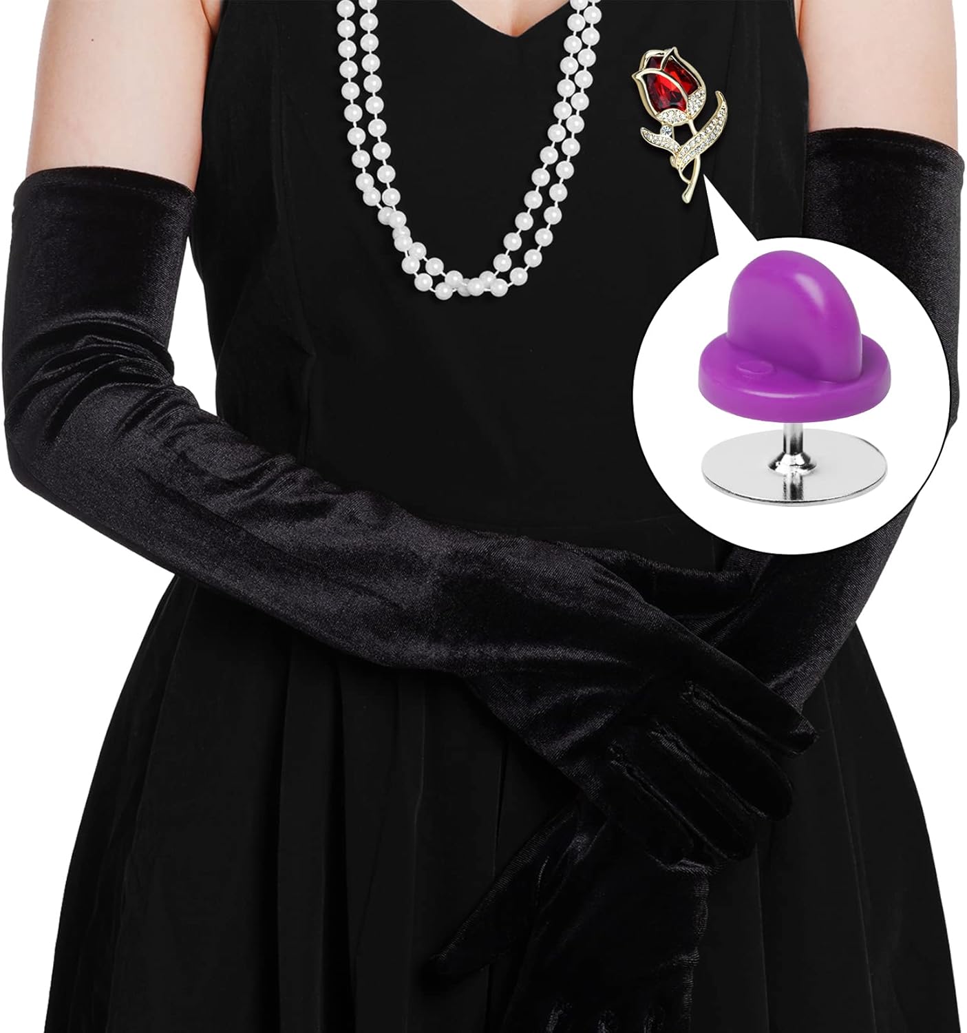 400pcs PVC Rubber Pin Backs Heliltd Butterfly Clutch Pins Tie Tacks Blank Pins for Uniform Badges Backing Holder Clasp Lapel Pin Enamel Pins(200 Sets)