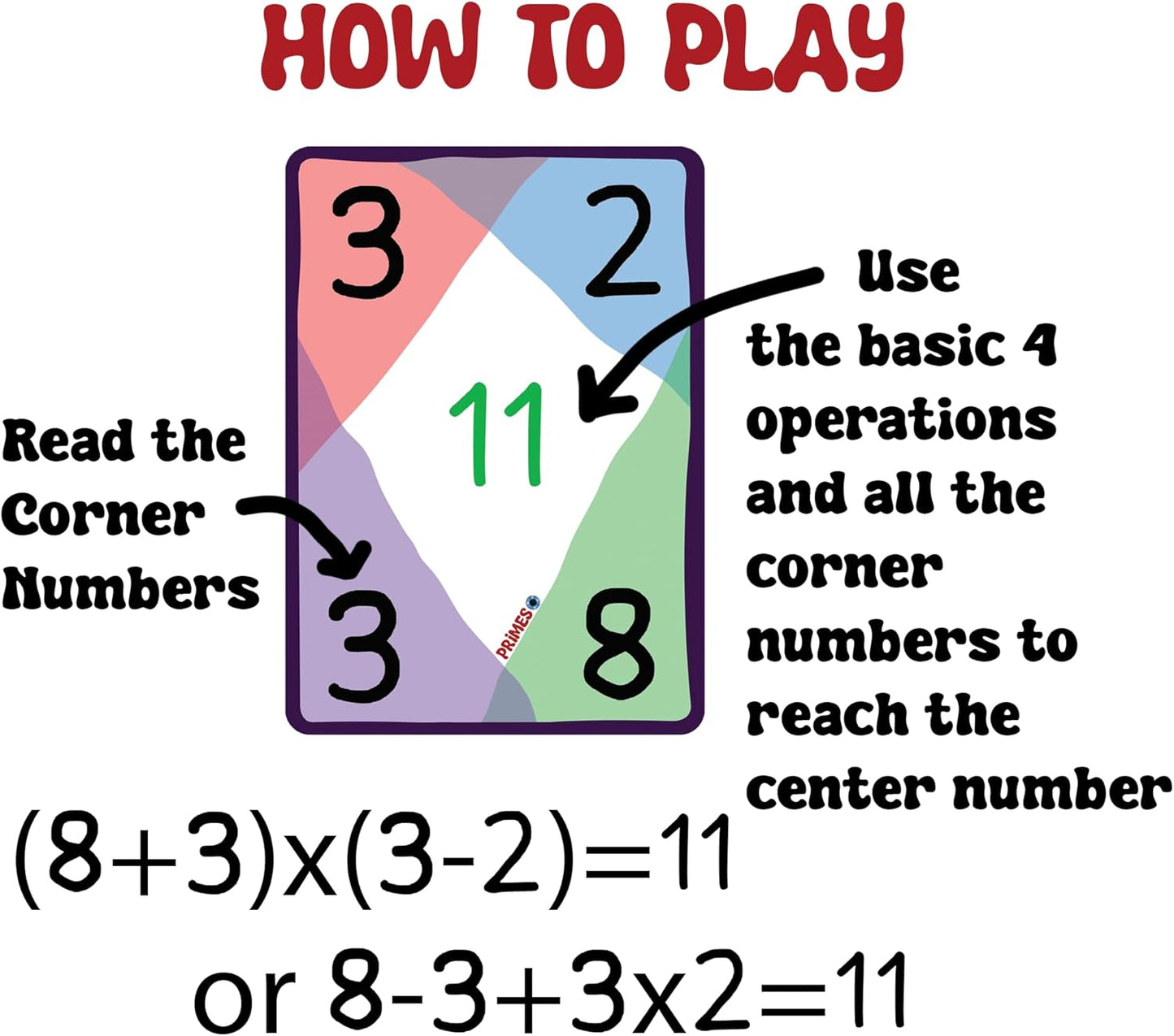 PRIMES – Fun Game | 1st Prize @ Museum of Math | Made by Teenagers | Build Mental Math | Social Impact | Ages 10-127