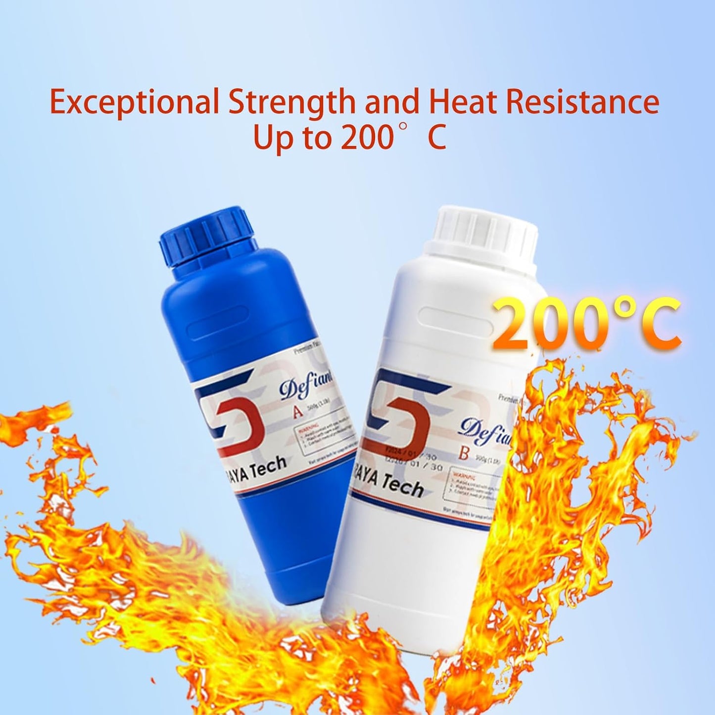 Siraya Tech Defiant 10 Platinum Silicone Mold Making Kit – Ultra-Flexible, Food Safe, 10A Shore Hardness, Easy to Stop Curing Inhibition, No Coating, for UV Resin 3D Prints, DIY & Casting (35.3 Oz)