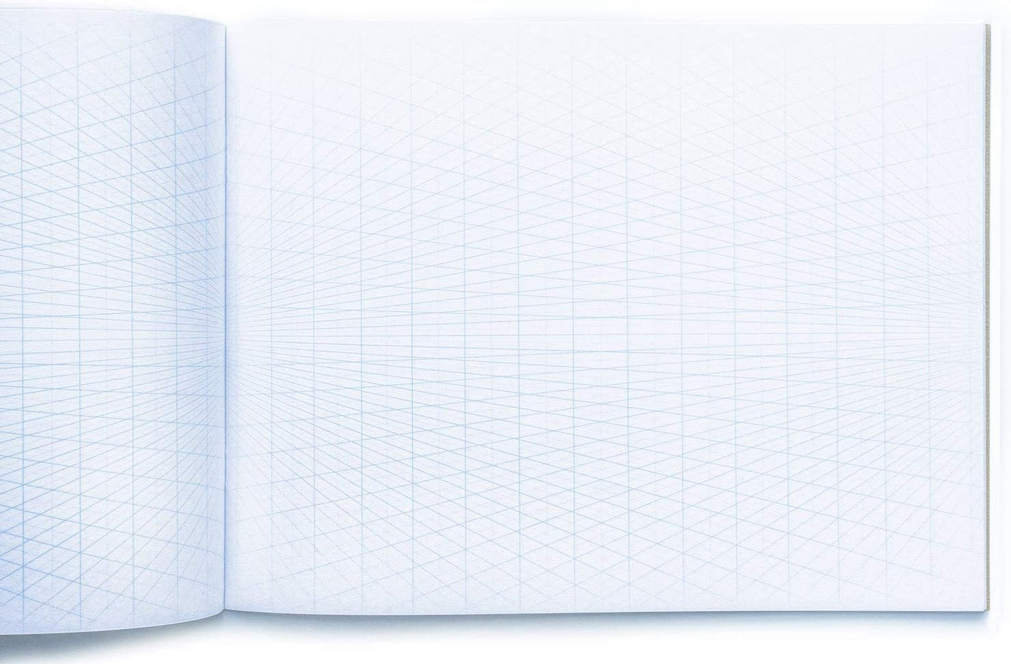 KOALA TOOLS | 2-Point Drawing Perspective Notebook (3 Pack) | 10.35" x 8", 60 pp. - Perspective Grid Graph Paper for Interior Design, Industrial, Architectural and 3d Design