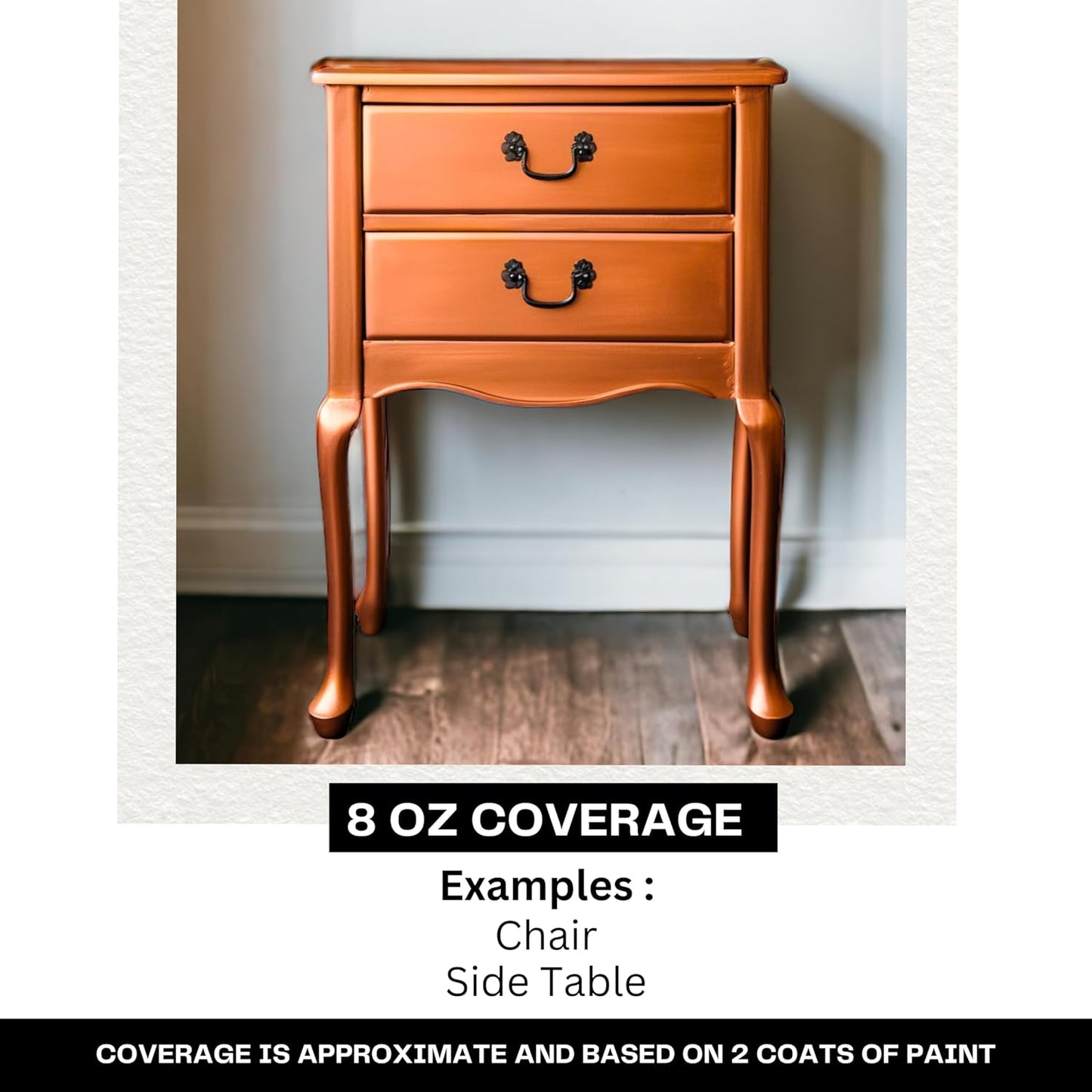 Daydream Apothecary Premium Chalk Style Paint for Furniture, Home Décor, Wood, DIY Interior Projects, Quick Dry, No Prep or Prime Needed, Matte Copper - 8oz