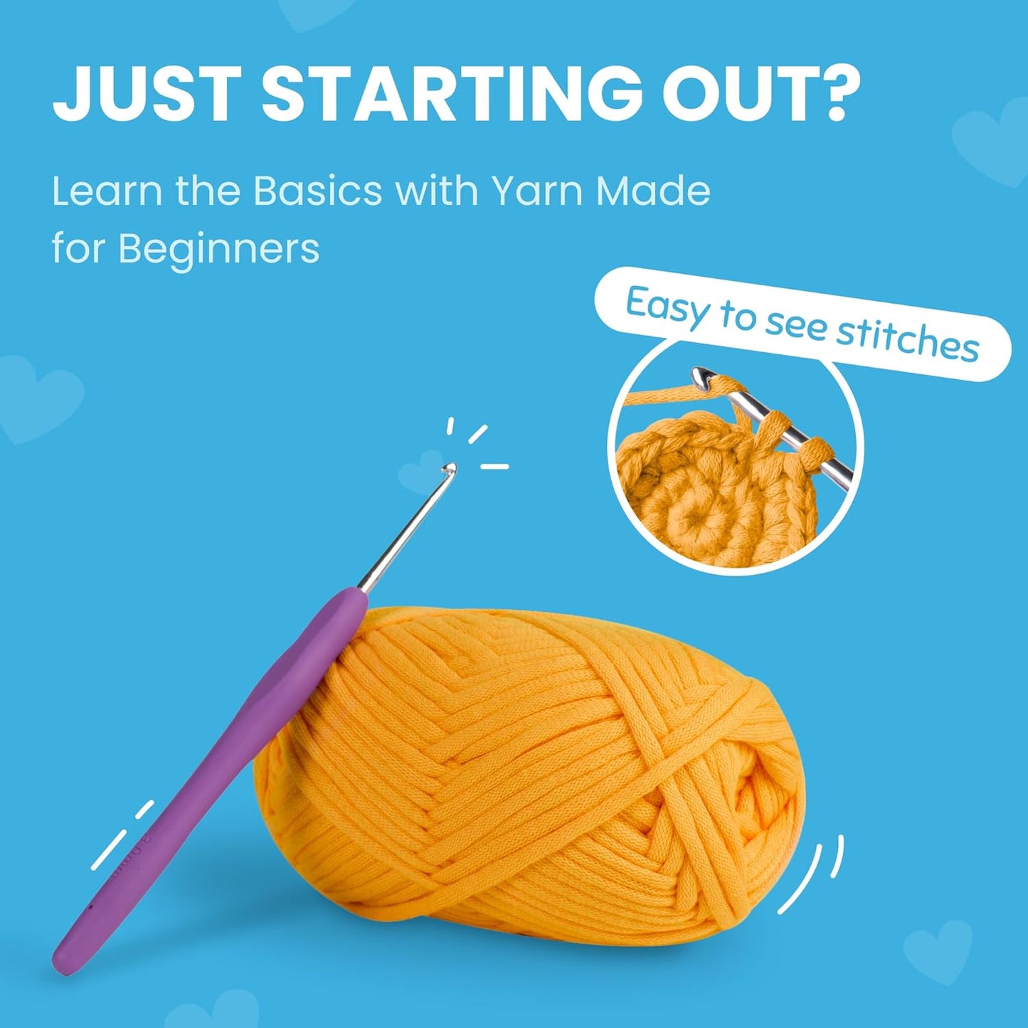 Cookie Box Crochet Kit for Beginners – Gift Set to Make Leopard Leo Amigurumi Plushie – Easy DIY Crochet & Knitting Starter Kit with Video and PDF Tutorials