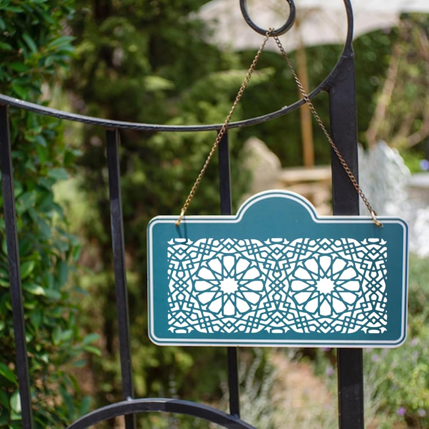 8x4 Inch Texture Stencils for Painting – 18pcs Reusable Background Templates for Wood, Canvas, Furniture, Scrapbooking & Card Making