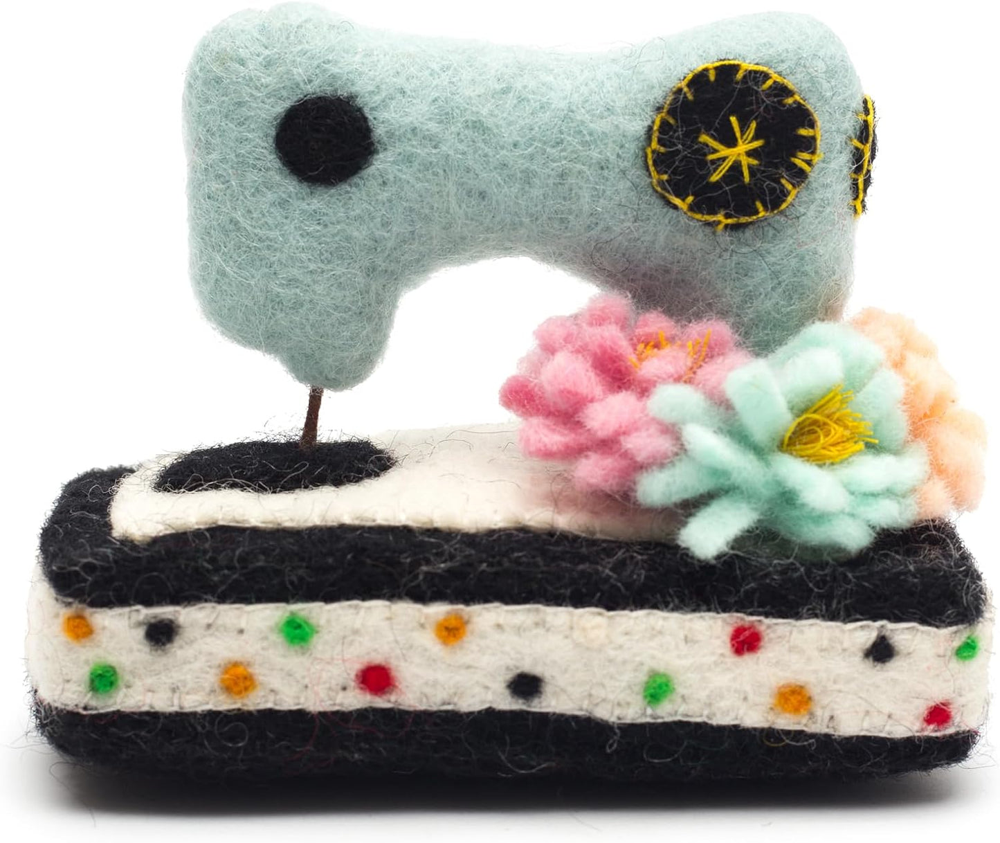 GLACIART ONE Sewing Machine Pin Cushion| Large Size |Durable & Handmade Craft Sewing Supplies | Also for Quilting, Machine Needles, Safety and T Pins