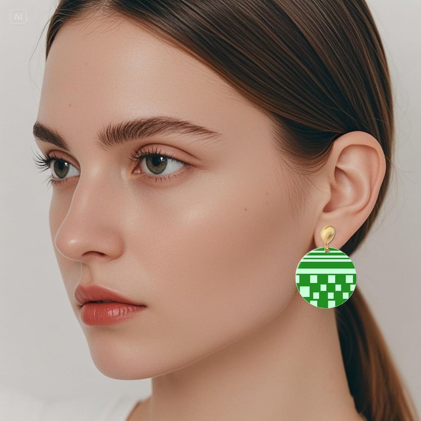 CHGCRAFT Simple Stripes Polymer Clay Texture Sheets Plaid Geometric Pattern Silicone Texture Stamp Clay Texture Mat Modeling Pattern Pad Sheets for Jewelry and Earrings Tools, 5.5x5.5 inch