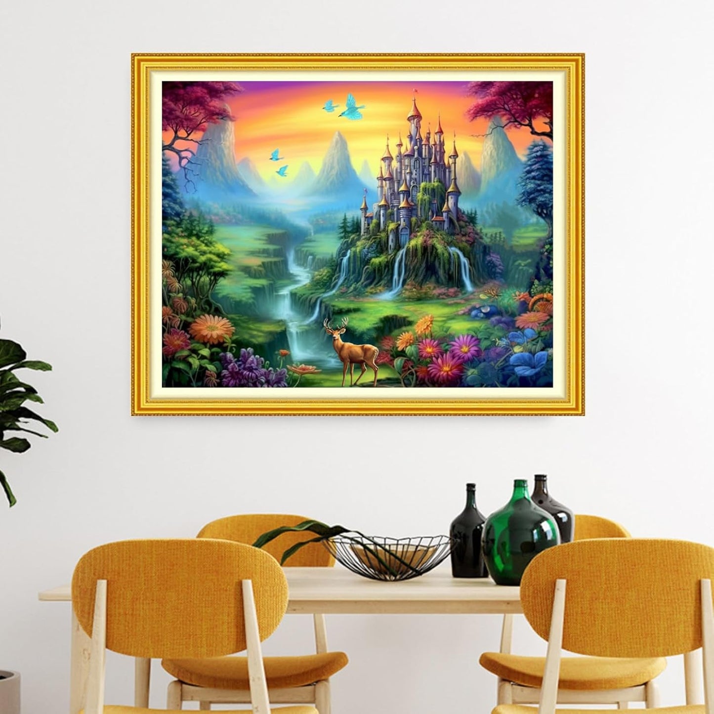 Artvxeay Cross Stitch Kits Stamped Full Range of Embroidery Kits for Beginners Adults 11CT Pattern Stitch Embroidery Kits Needlepoint Kits DIY - (Magical Wonderland 16x20 inch)